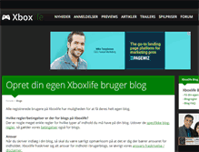 Tablet Screenshot of blogs.xboxlife.dk